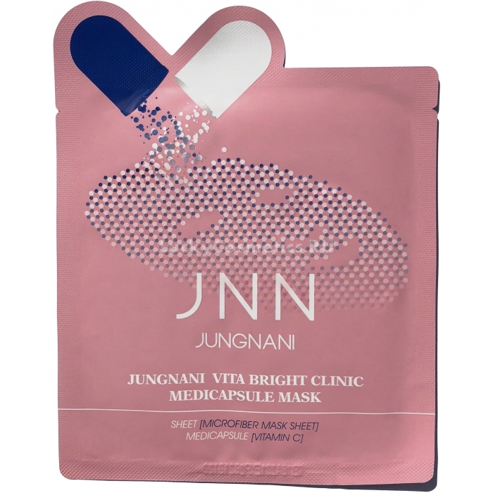 

Маска тканевая для яркости кожи JNN-II VITA BRIGHT CLINIC CREAM MASK 30мл