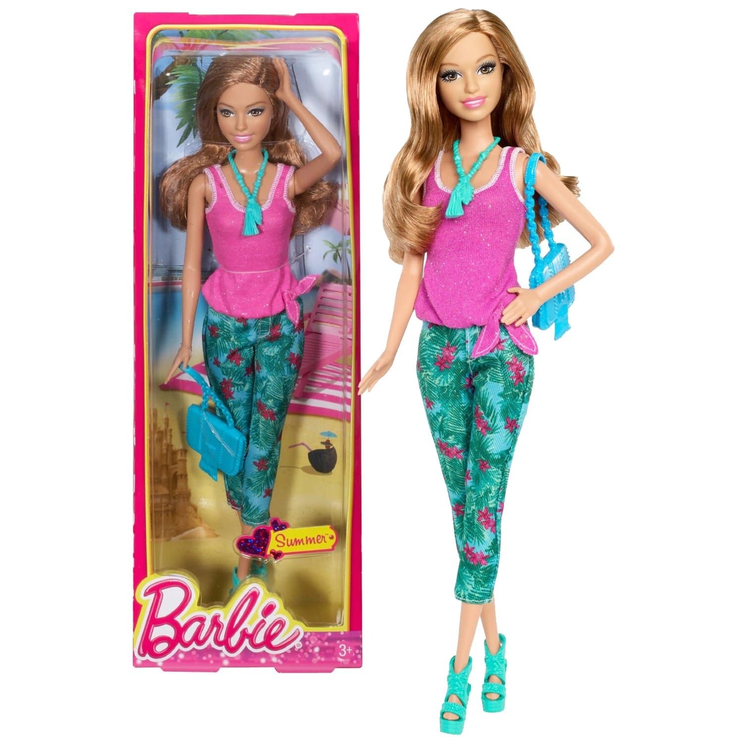 

Кукла Barbie Саммер серия Барби Мода Стиль тропиков BHY15