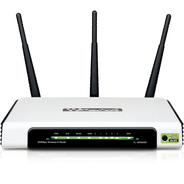 фото Wi-fi роутер tp-link tl-wr940n black