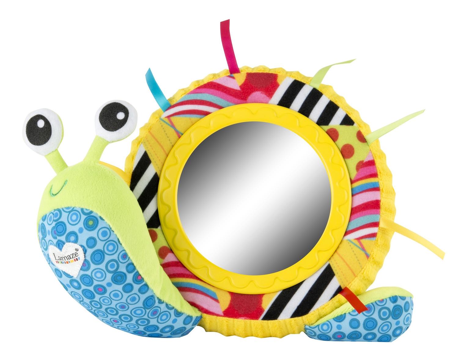 

Развивающая игрушка Lamaze Улитка Мишель с зеркальцем, Улитка Мишель