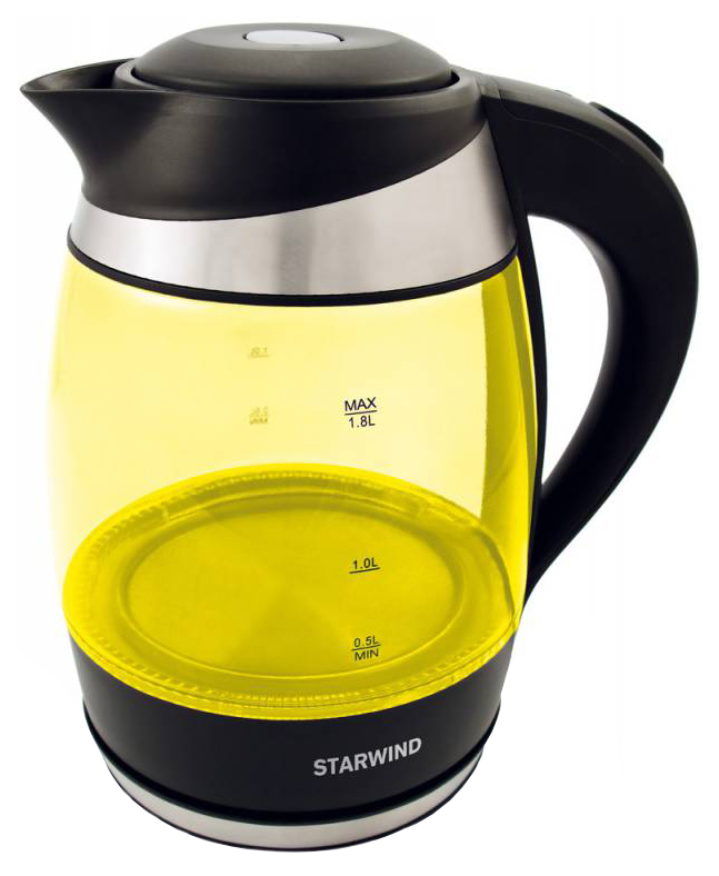 фото Чайник электрический starwind skg2215 black/yellow