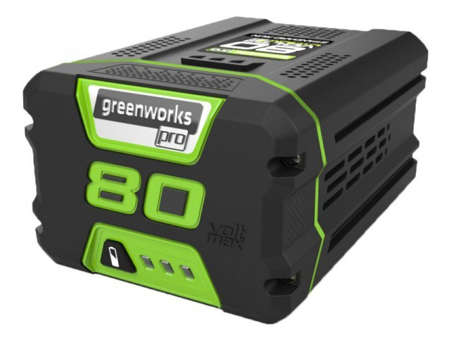 Аккумулятор LiIon для электроинструмента Greenworks G80B4 2901307 кусторез greenworks g40ht61 без акб и зу 2200907