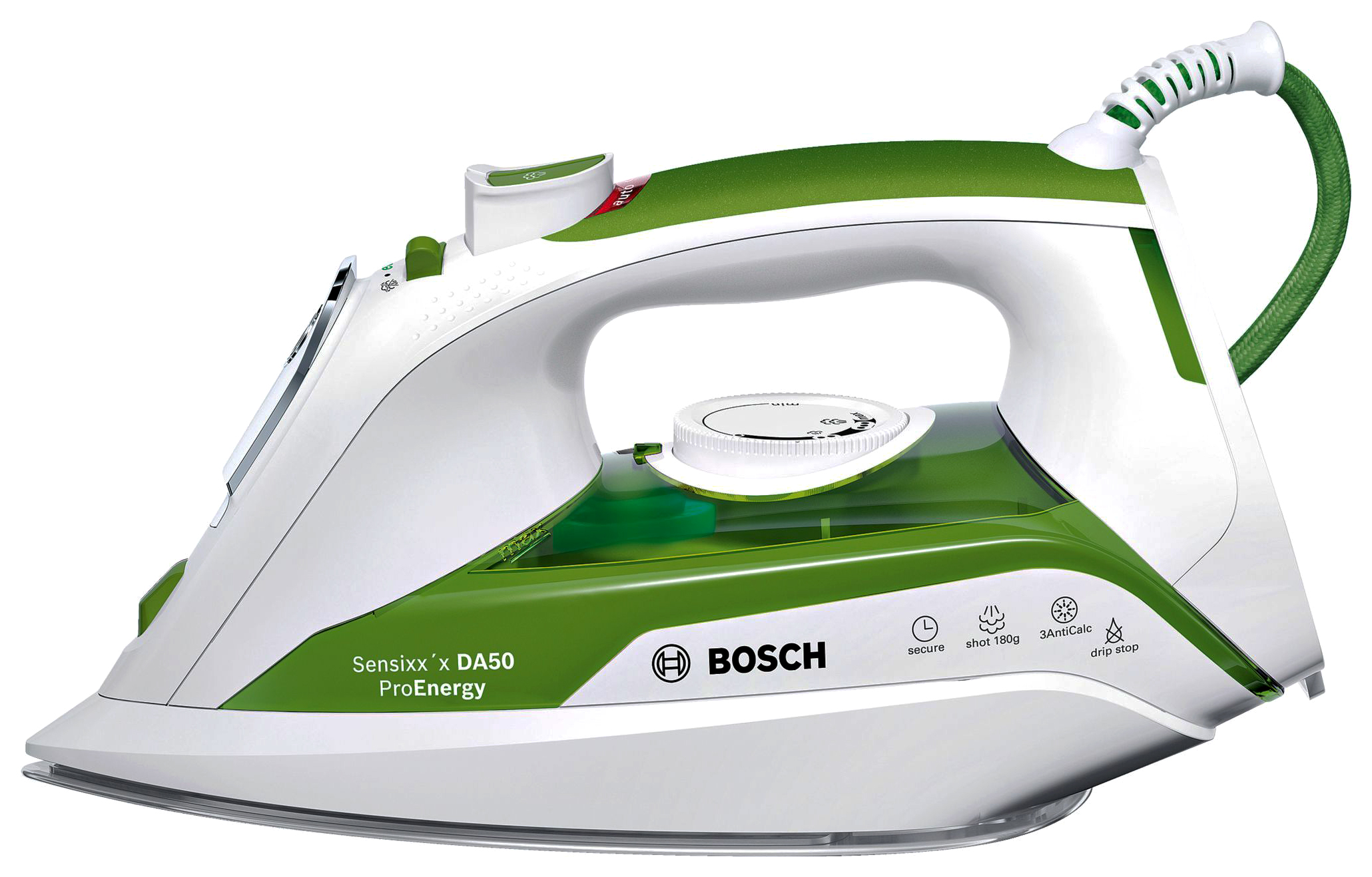 фото Утюг bosch tda502412e white/green