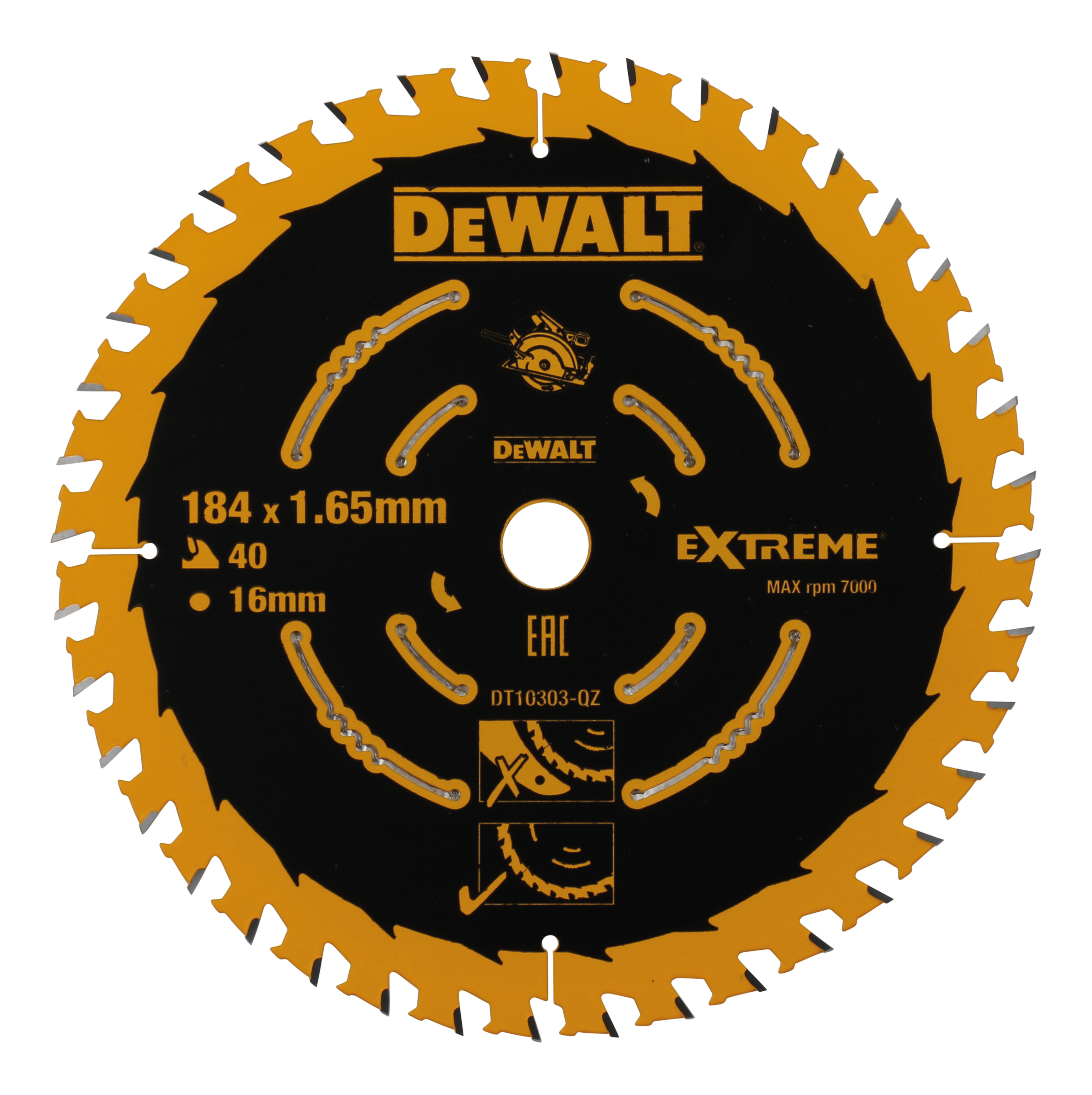 Пильный диск по дереву  DeWALT DT10303-QZ