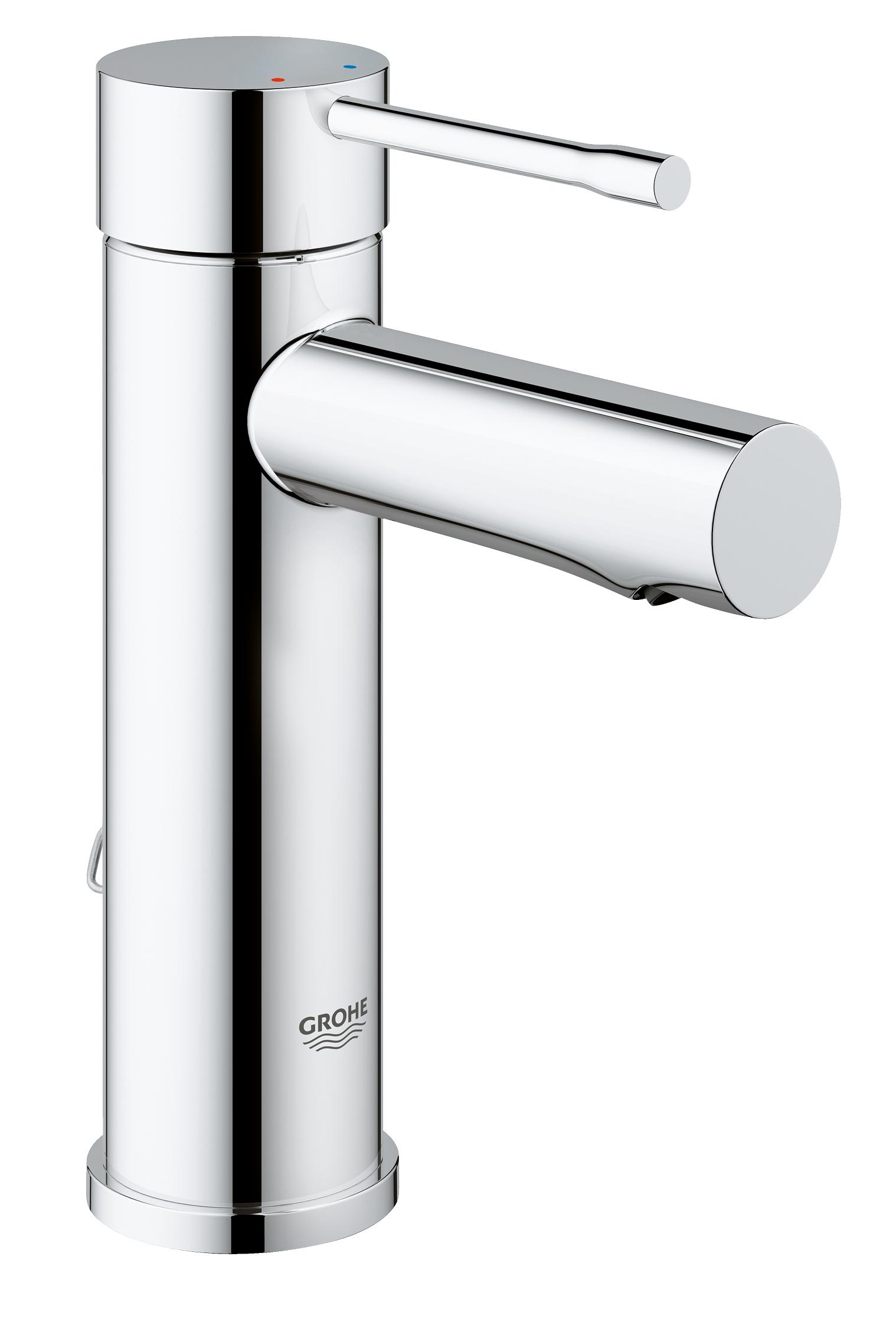 

Смеситель для раковины Grohe Essence+ 32899001 хром, Серебристый, Essence+