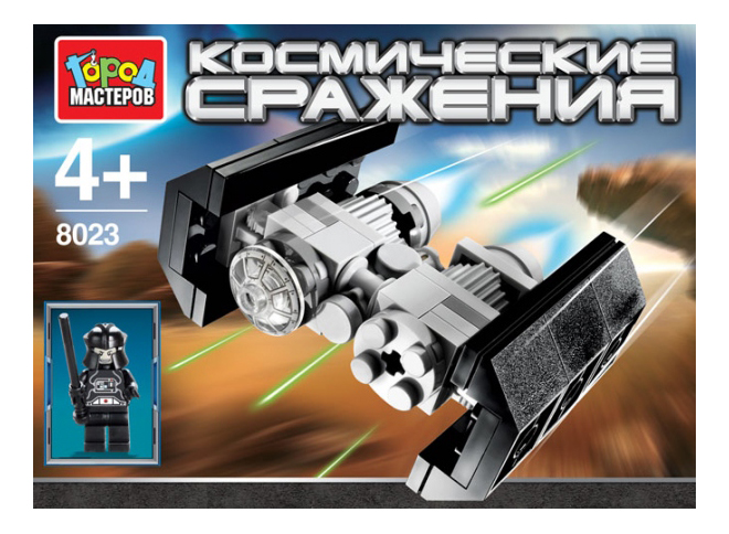 фото Конструктор пластиковый город мастеров космические сражения