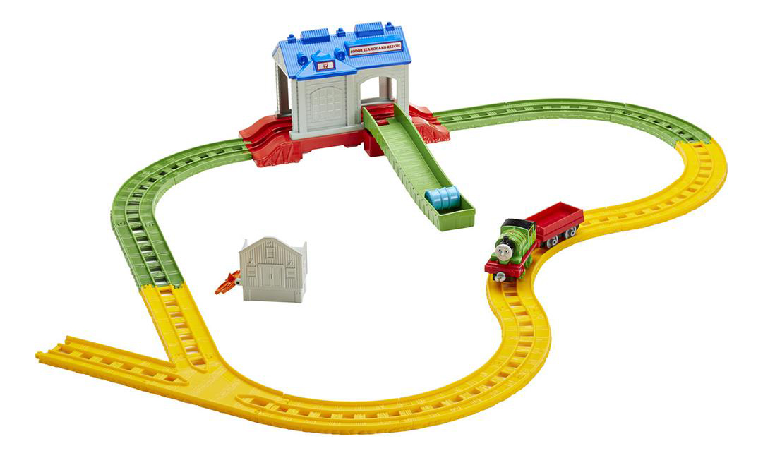 фото Игровой набор mattel inc thomas & friends перси в спасательном центре fisher-price