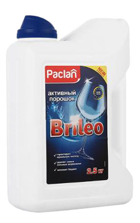 фото Порошок для посудомоечной машины paclan brileo 2.5 кг