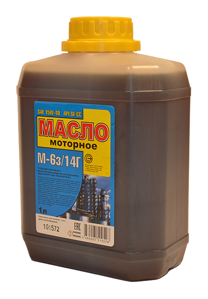 

Моторное масло Новоуфимский НПЗ М6з/14Г 15W40 1 л, М6з/14Г
