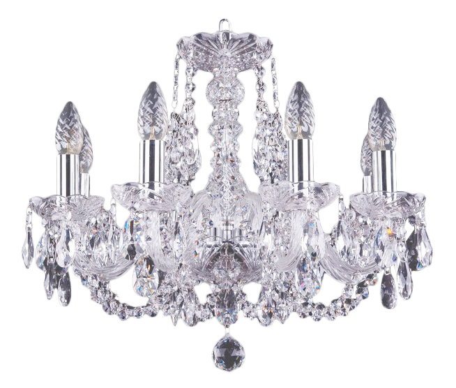 фото Люстра подвесная bohemia ivele crystal 1406/8/160/ni