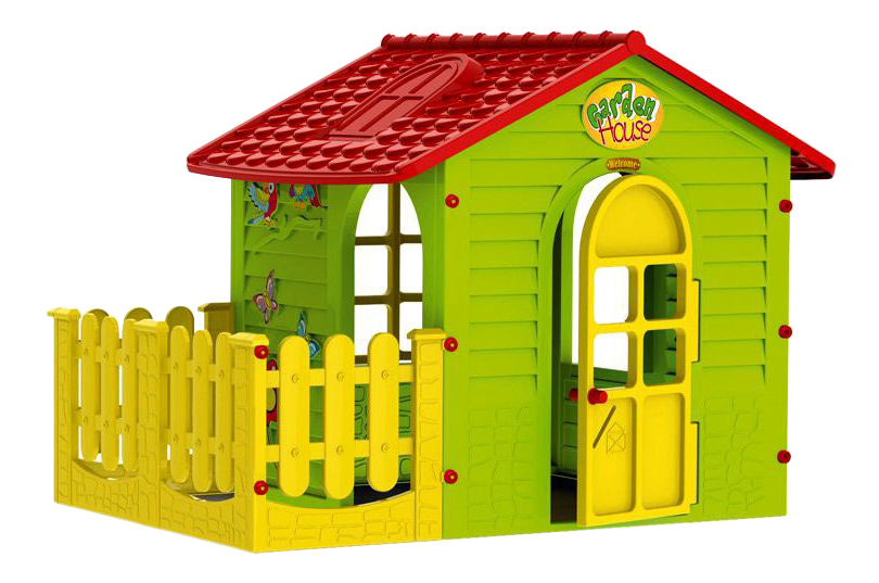 

Игровой домик MOCHTOYS Садовый с забором, Садовый с забором