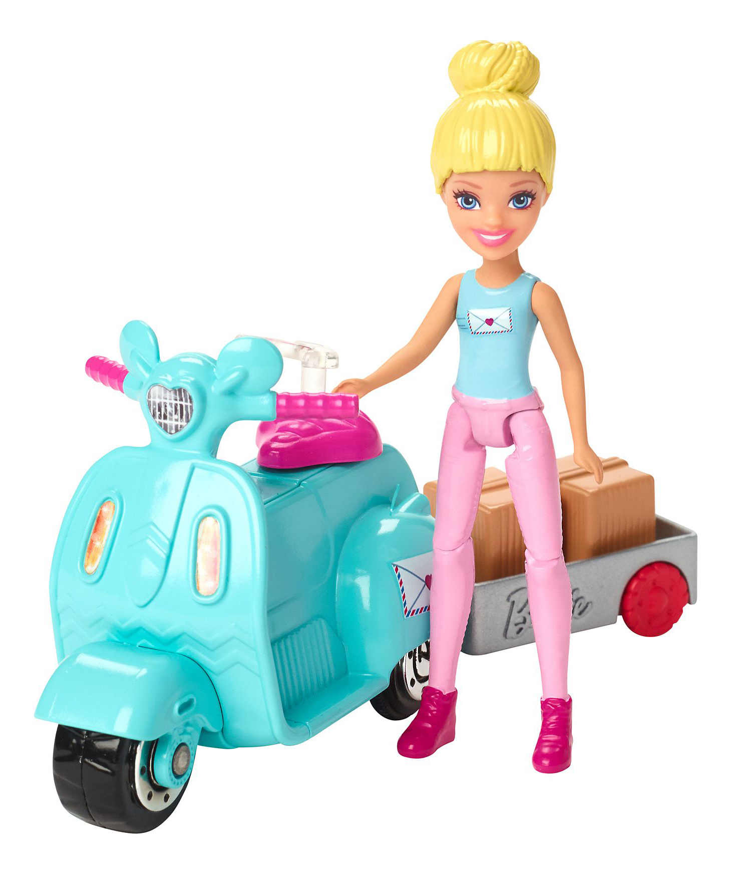 

Кукла Barbie FHV85 Барби Кукла В движении Игровой набор Почта, Почта