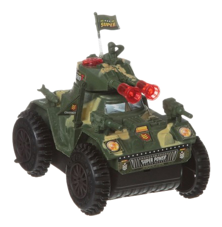 

Пластиковый Танк Super Chariot Shenzhen tToys Б54221, Зеленый, Б54221