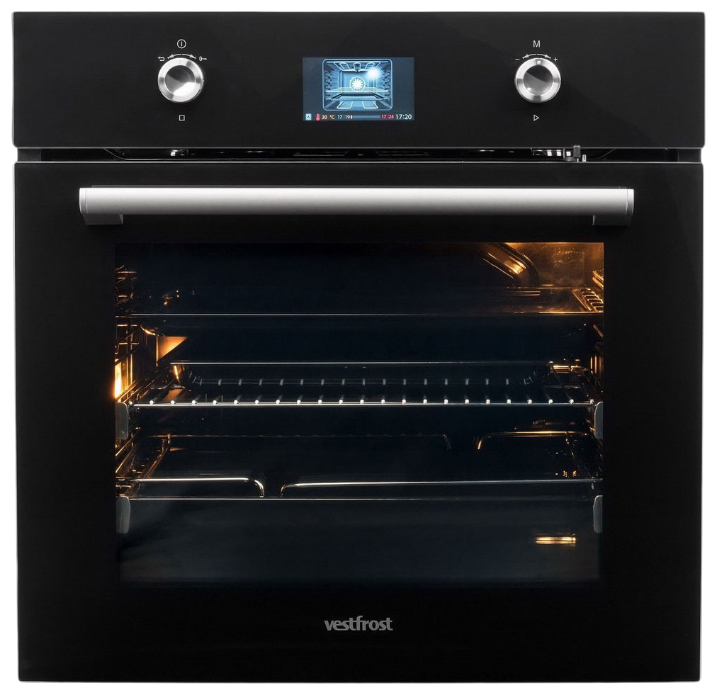 

Встраиваемый электрический духовой шкаф Vestfrost VFSM 60 OH Black, VFSM 60 OH