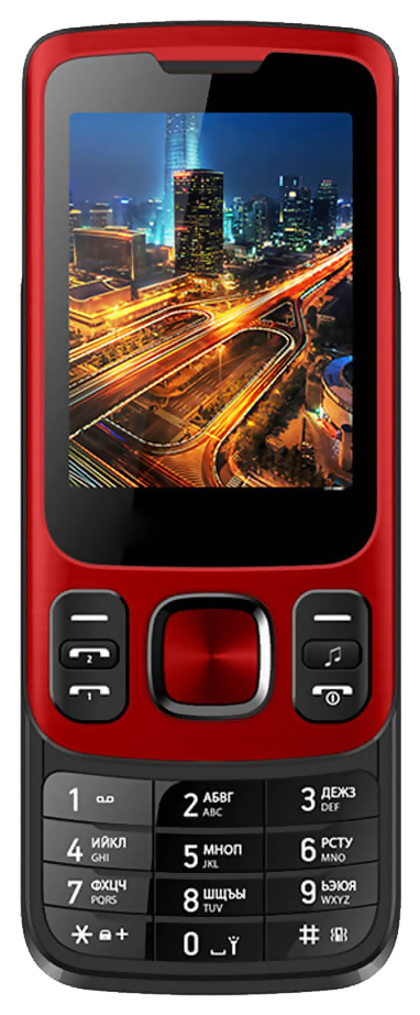 фото Мобильный телефон vertex m110 red