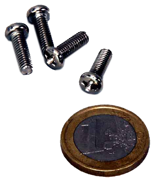 фото Винты для корпуса jbl body screws для компрессоров prosilent a100-400, 4шт