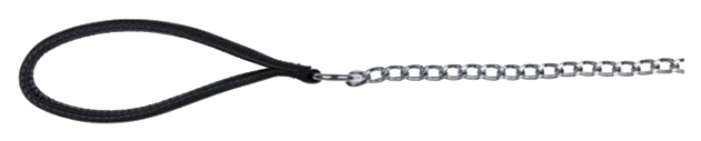 фото Поводок-цепь для собак trixie chain leash, черный, 0,2см х 1,1м