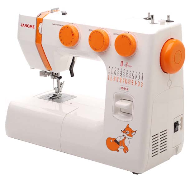 

Швейная машина Janome 6025S, Белый;оранжевый, 6025S