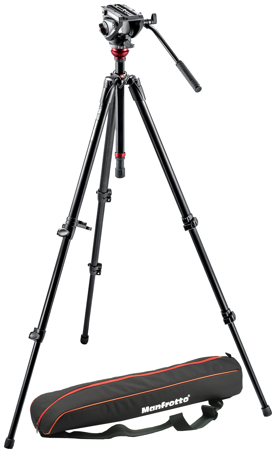 

Штатив Manfrotto MVH500AH,755XBK, Черный, MVH500AH,755XBK