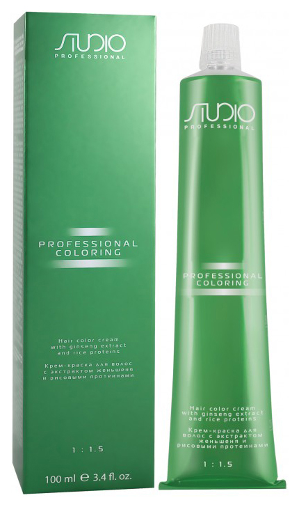 

Краска для волос Kapous Professional Studio Professional 5.0 Светло-коричневый 100 мл