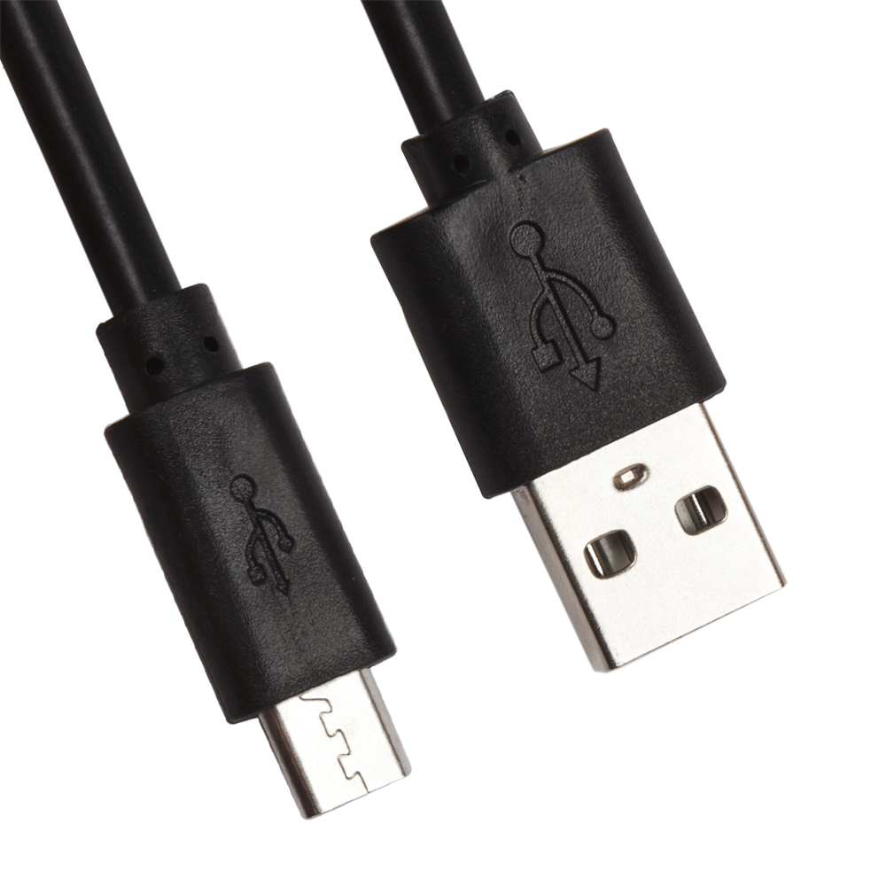 Кабель LP Micro USB 3 метра (коробка/черный)