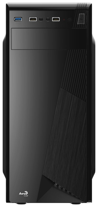 

Корпус компьютерный AeroCool Cs-1101 Black, Cs-1101