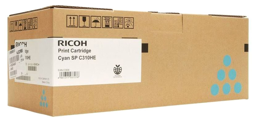 

Картридж для лазерного принтера Ricoh SP C352E, голубой, оригинал, 407384