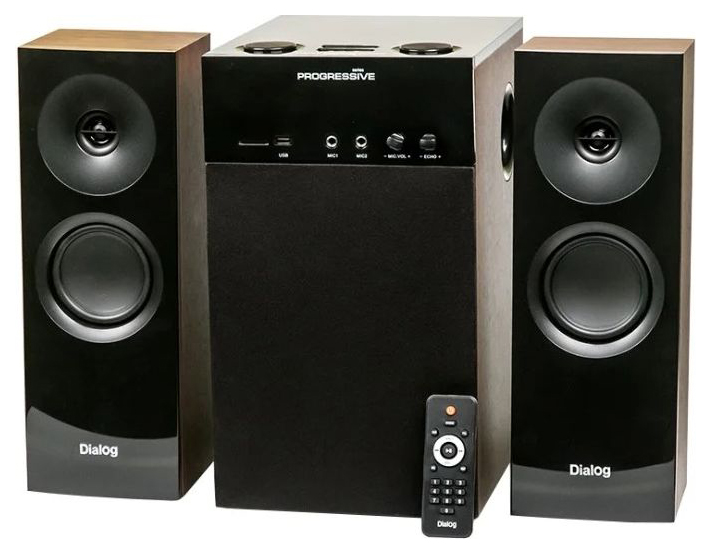 Колонки компьютерные Dialog Progressive AP-250 Brown/Black