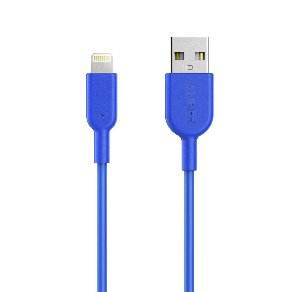 

Кабель Anker PowerLine II Lightning 90 см. Blue