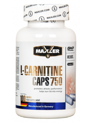 фото Maxler l-carnitine 750, 100 капсул