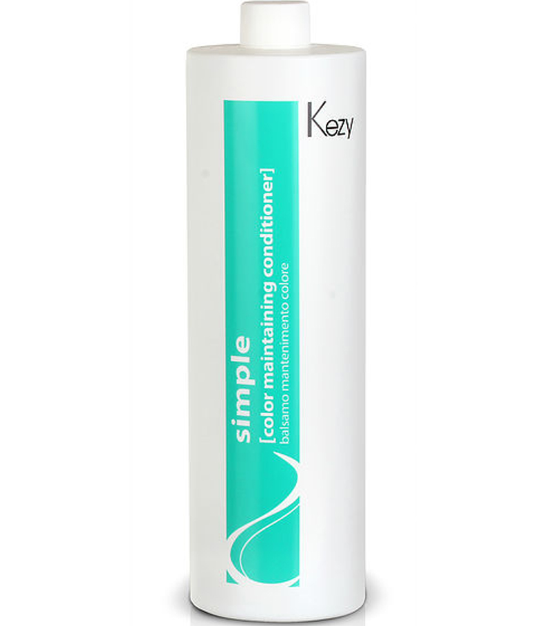 фото Бальзам kezy color maintaining conditioner с uv фильтром, 1000 мл kezy professional