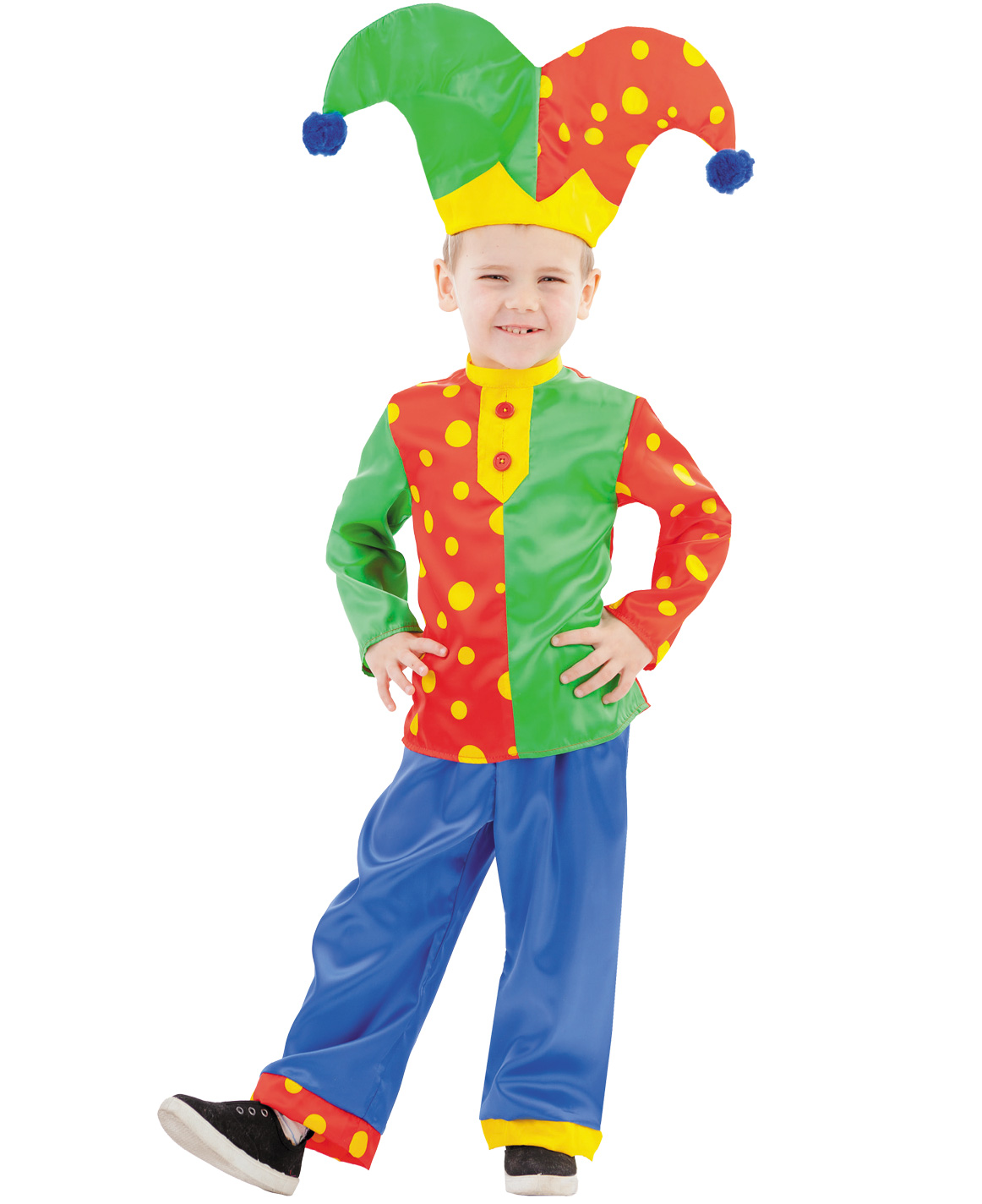 Карнавальный костюм Батик Клоун, цв. разноцветный р.116