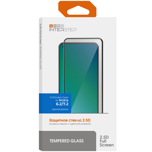 

Стекло InterStep FSC для Nokia 6.2/7.2 Black, FSC для Nokia 6.2/7.2 Black