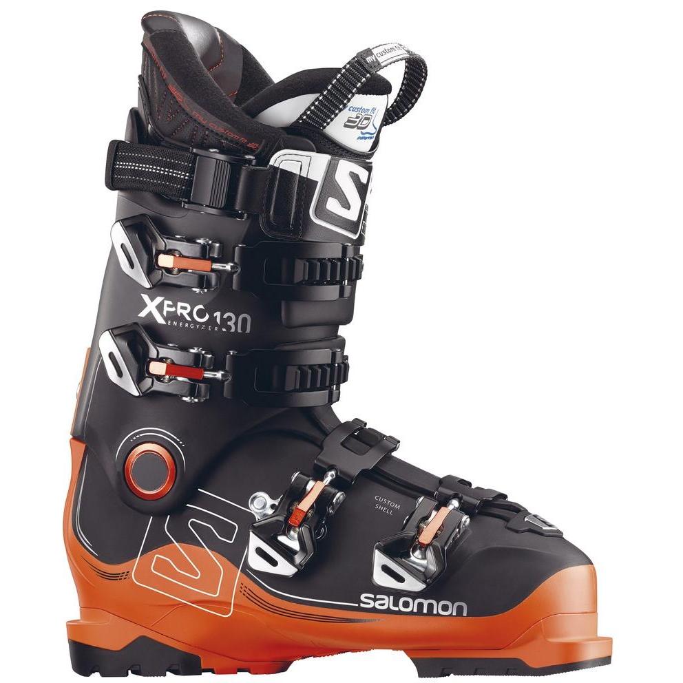 фото Горнолыжные ботинки salomon x pro 130 2018, black/orange/anthracite, 27