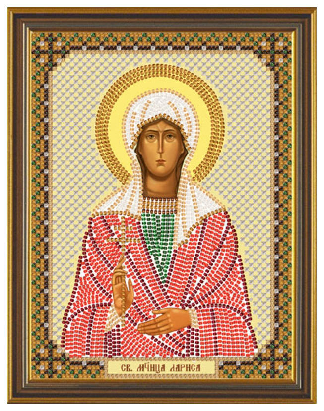 

Вышивка бисером Нова Слобода Св. Мч. Лариса С 6157
