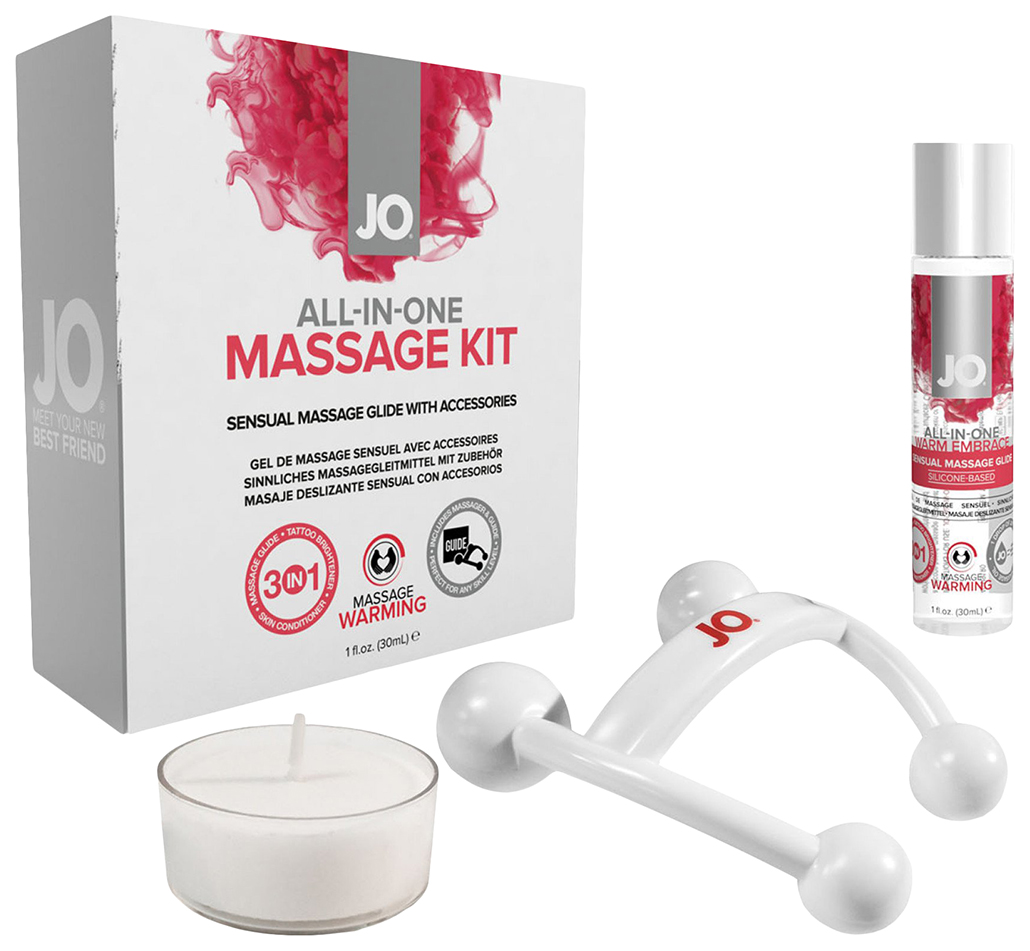 Подарочный набор для массажа System Jo All in One Massage Kit 100025655368