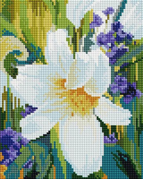 

Алмазная вышивка Белоснежка Лилия, 20x25 см, Лилия
