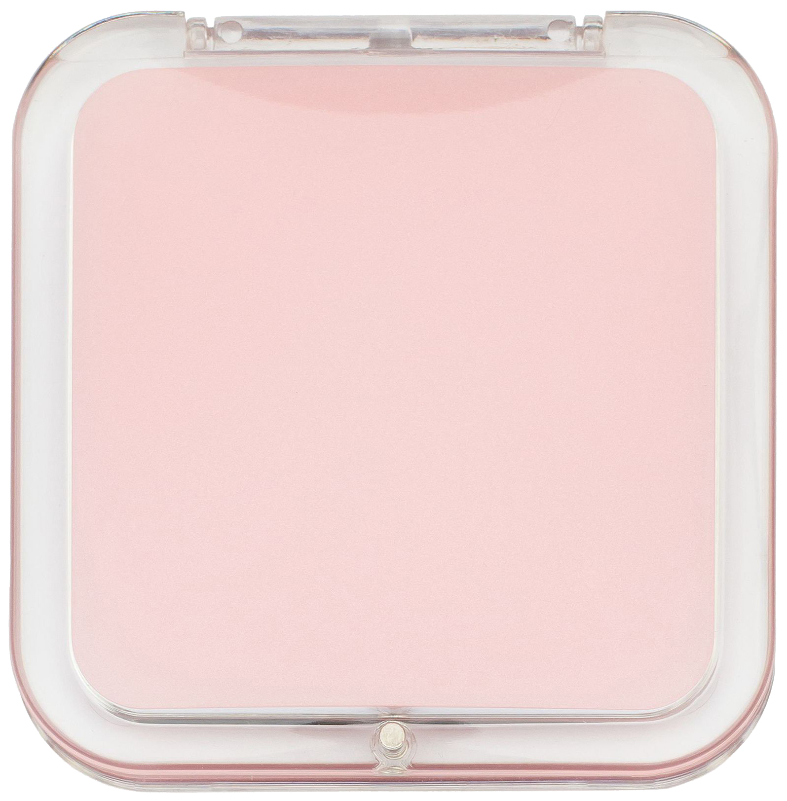 фото Зеркало карманное n.1 квадратное розовое