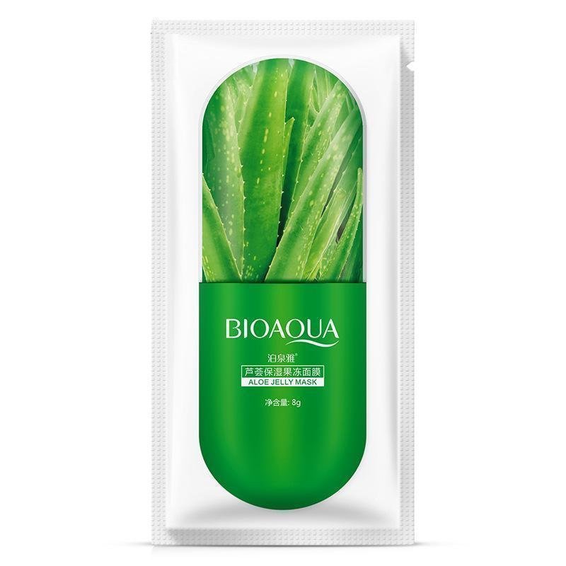 

Ночная маска для лица BioAqua Aloe Jelly Mask, 8 гр.