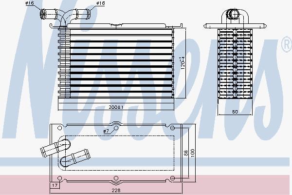 фото Интеркулер nissens 96470