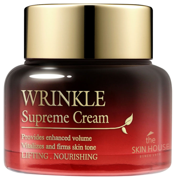 Крем для лица The Skin House Wrinkle Supreme 50 мл крем люкс против морщин с экстрактом черной икры luxury anti wrinkle cream