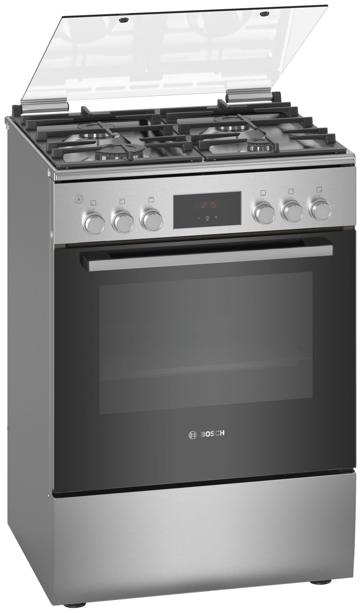 

Газовая плита Bosch HGB330E50Q Silver, HGB330E50Q