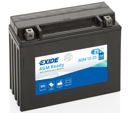 фото Аккумулятор автомобильный exide agm12-23 21 ач