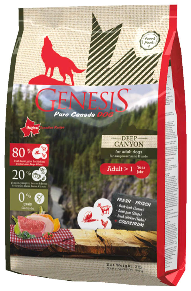 Genesis для собак. Канадский корм для собак. Genesis корм. Корм для собак Genesis (2.27 кг) Deep Canyon Adult с курицей, ягненком и козой. Корм для собак Genesis wide Country Senior с курицей, фазаном, гусем и уткой.