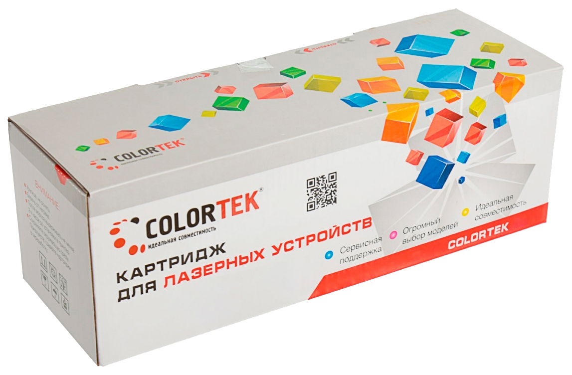 

Картридж для лазерного принтера Colortek CF283X черный, CF283X