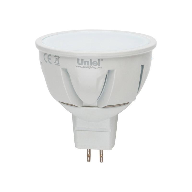 фото Светодиодная лампочка uniel led-jcdr-5w/nw/gu5,3/fr