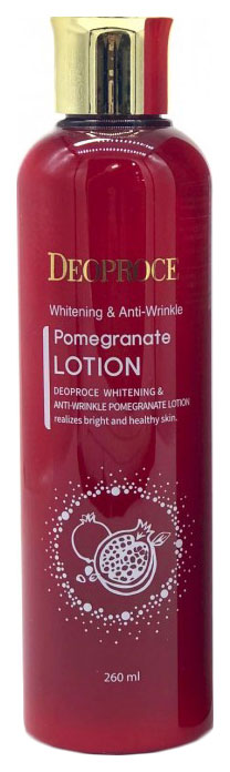 Лосьон для лица Deoproce Whitening And Anti-Wrinkle Pomegranate 260 мл тонер deoproce whitening