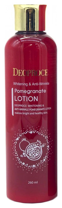 фото Лосьон для лица deoproce whitening and anti-wrinkle pomegranate 260 мл