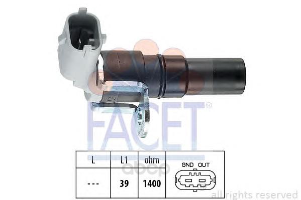 

Датчик положения коленвала Opel Astra G Facet 90327