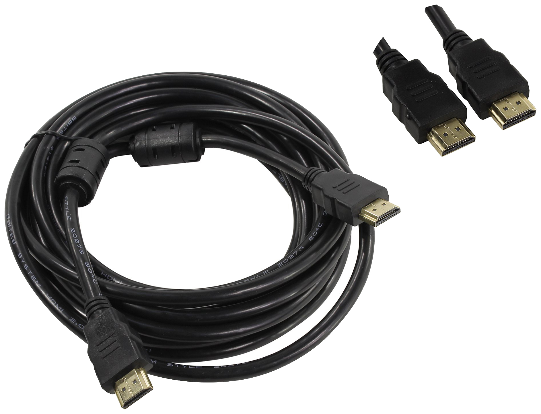 фото Кабель 5bites hdmi - hdmi, 5м black (apc-200-050f)